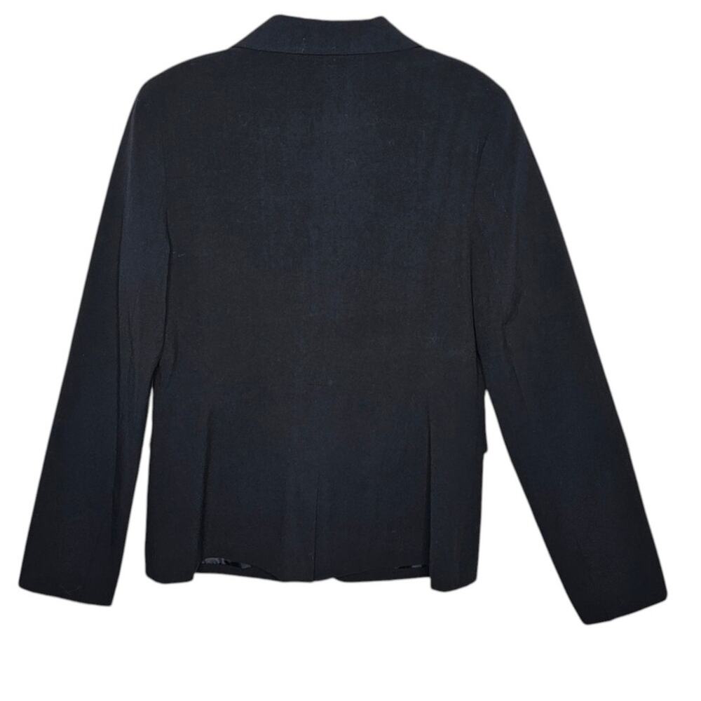 New York & Company 7th Avenue Design Studio Blazer, Black, Size 10 - Picture 3 of 13